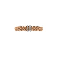 Bracciale Fope Donna Panorama in Oro rosa Diamante 0.23 Ct 58704BX_PB_R_BBB_00M - 58704BX_PB_R_BBB_00M